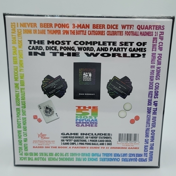 The 51 Most Popular Drinking Games NEW #1300 - Picture 8 of 9